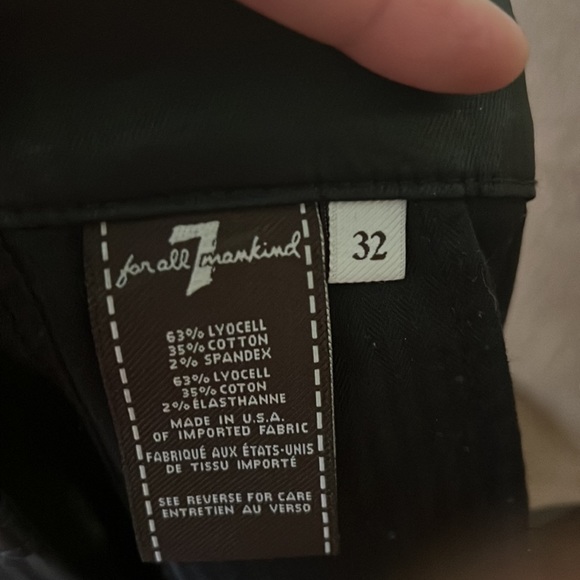 Vegan leather shorts  in great condition - Picture 2 of 3